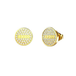 Boucles d'oreilles Guess JUBE02155JWYGT-U Maillons éternels