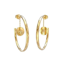 Boucles doreilles - GUESS - JUBE02205JWYGT-U - Acier inoxydable - Or - Clou/Puce