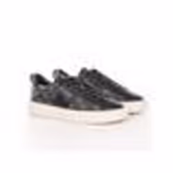 Basket - Guess - Homme - Logo 4g classic - Noir - cuir