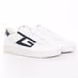 Basket - Guess - Homme - Classic Salerno logo G - Blanc - Synthétique