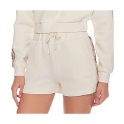 Short - Guess - Femme - Britney - Beige - Coton