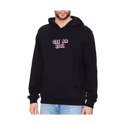 Sweat à capuche logo brodé - Guess jeans - Homme
