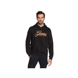 Sweat à capuche à logo brodé - Guess jeans - Homme