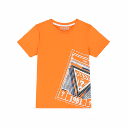 T-shirt coton bio enfant Guess