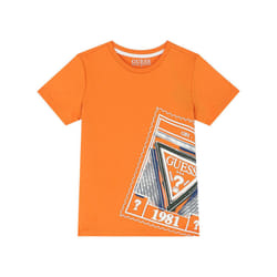 T-shirt coton bio enfant Guess