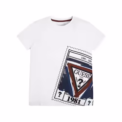 T-shirt coton bio enfant Guess