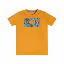 T-shirt coton bio enfant Guess