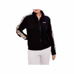 Gilet Guess Femme Britney Logo 4g Noir Synthétique