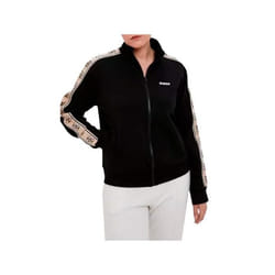 Gilet Guess Femme Britney Logo 4g Noir Synthétique