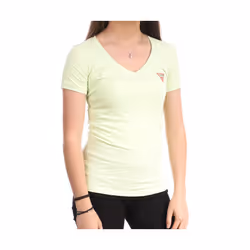 TShirt en coton uni  -  Guess jeans - Femme