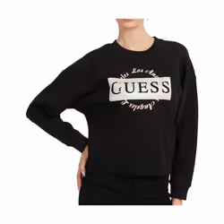 Sweatshirt à gros logo imprimé  -  Guess jeans - Femme