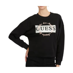 Sweatshirt à gros logo imprimé  -  Guess jeans - Femme
