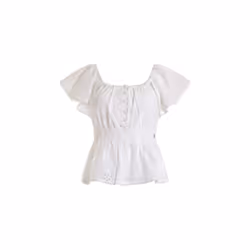 Blouse à volants femme Guess Peggy