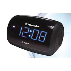 Roadstar CLR-2615 Radio portable Horloge Analogique Noir