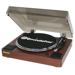 Roadstar TT-260SPK platine Tourne-disque à entraînement direct Bois Automatique