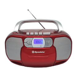 Roadstar RCR-4635 UMPRD Système stéréo portable Analogique 1,8 W FM, PLL Rouge