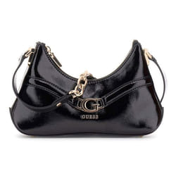 GUESS Sac à épaule bandoulière noir pour femme - Dea Crossbody Top Zip 326248