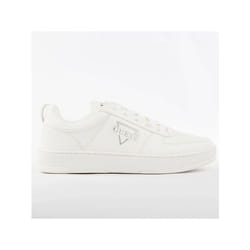 Basket Guess Homme Triangle G Blanc Synthétique