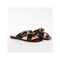 Sandales plates Guess Sameya Ref 55801 Noir