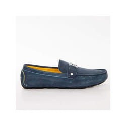Basket Guess Homme Gallarate Bleu cuir