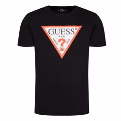 Tee shirt iconique en coton   -  Guess jeans