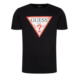 Tee shirt iconique en coton   -  Guess jeans