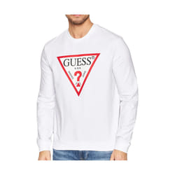 Sweat iconique en coton bio  -  Guess jeans - Homme