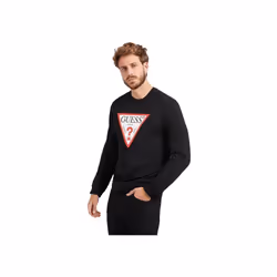 Sweat iconique en coton bio  -  Guess jeans - Homme