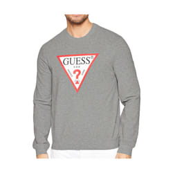 Sweat iconique en coton bio  -  Guess jeans - Homme
