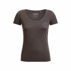 TShirt uni logo brodé - Guess jeans - Femme - XS