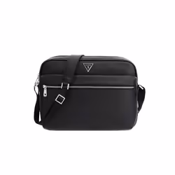 Sac à épaule bandoulière - GUESS - Certosa Xbody - Noir - Synthétique - 36x26x6 cm