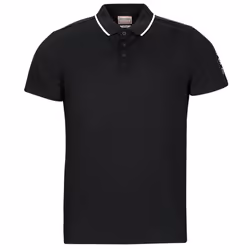 Polo à bandes logo en coton - Guess jeans - Homme