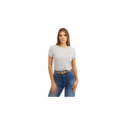 TShirt coton uni  -  Guess jeans - Femme