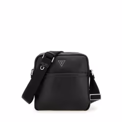 Sac à bandoulière plat avec fermeture éclair Guess Scala