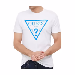 T-shirt homme Guess blanc