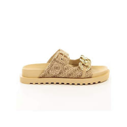 Claquettes femme Guess Fatema 2 - beige brown - 37