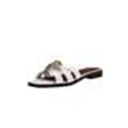 Sandales plates Guess Ref 59677 Blanc