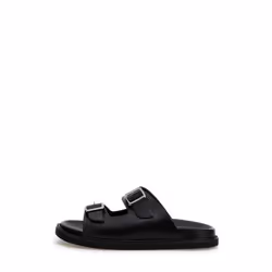 Sandales cuir véritable Guess Sapata - black - 40