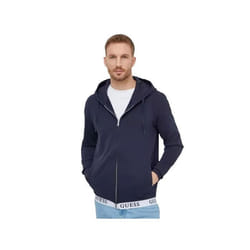 Sweatshirt zip bas logo - Guess jeans - Homme