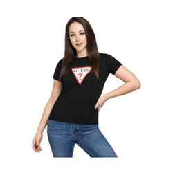 TShirt MC coton logo  -  Guess jeans - Femme
