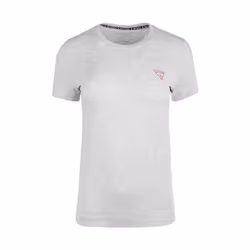 T-shirt col rond femme Guess Mini Triangle