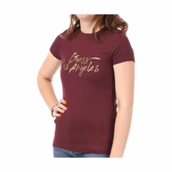 TShirt stretch logo printé  -  Guess jeans - Femme