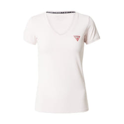 T-shirt col V femme Guess Mini Triangle