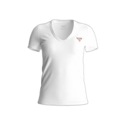 Tshirt MC col v coton stretch  -  Guess jeans