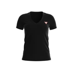 T-shirt col en V femme Guess Mini Triangle