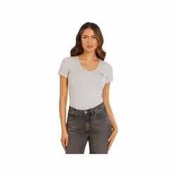 TShirt stretch logo iconique  -  Guess jeans - Femme