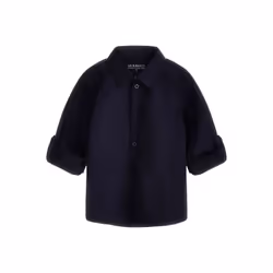 Chemise manches longues en popeline bébé Guess