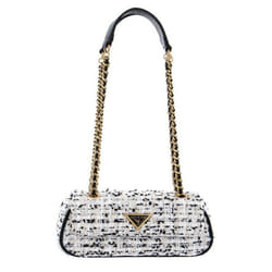 GUESS Sac à épaule bandoulière crème multicolore pour femme - Giully Mini Xbody Flap Cream Multi 230427
