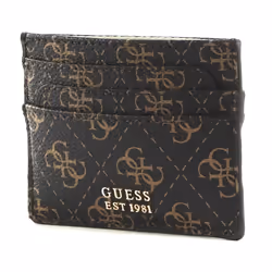 GUESS Laurel Card Holder Brown Logo [226797] -  porte-cartes porte carte