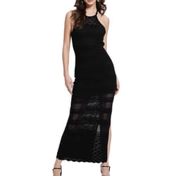 Robe moulante sans manches maxi femme Guess Amelie